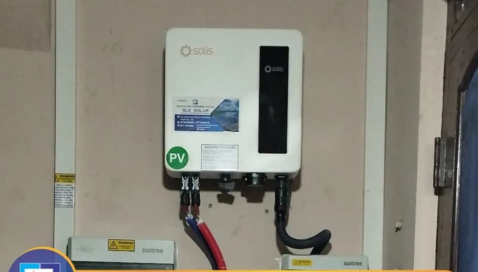 5.5kW On-Grid Solar Power System.