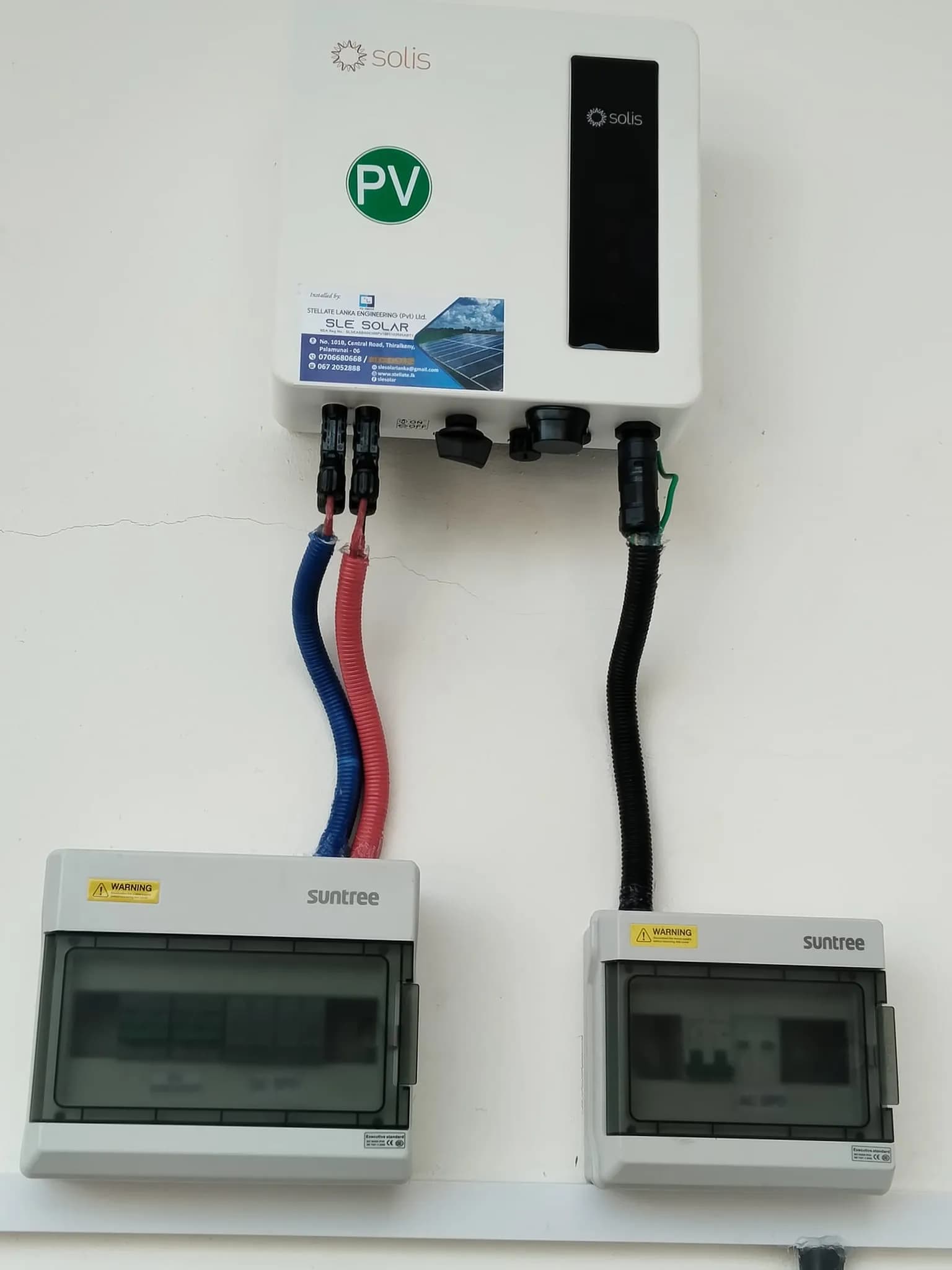 5.6 kW ongrid Solar Power System