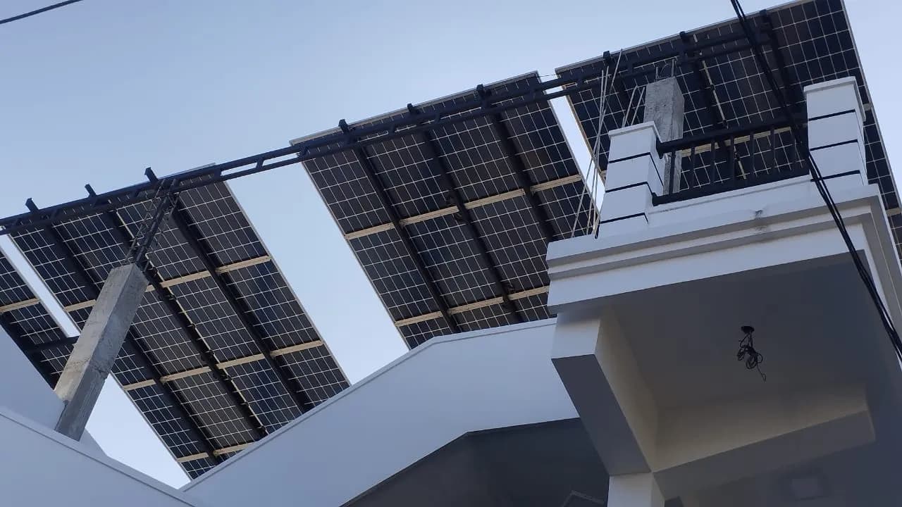 20KW On-Grid Solar Power System, Akkaraipattu