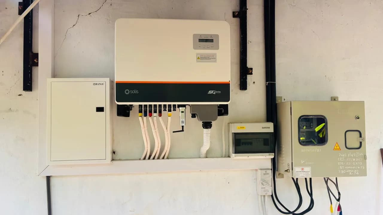 40KW On-Grid Solar Power System, Pottuvil