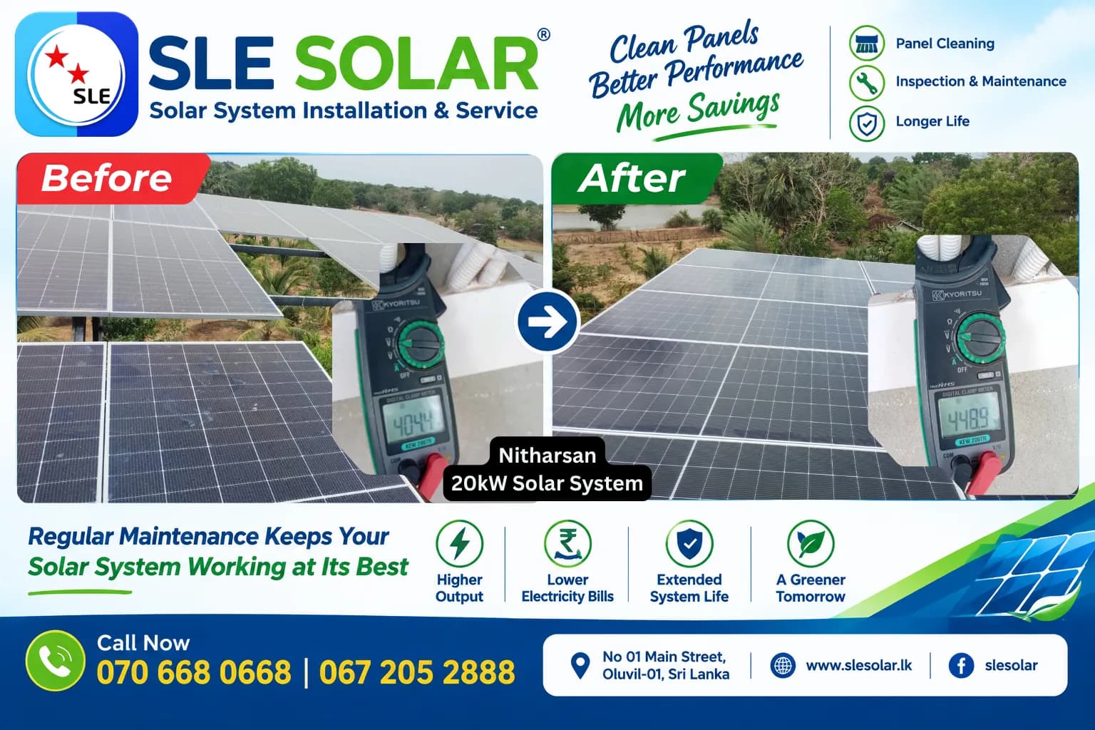 40kw Solar System Maintenance